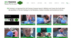 Desktop Screenshot of efa-training.co.uk